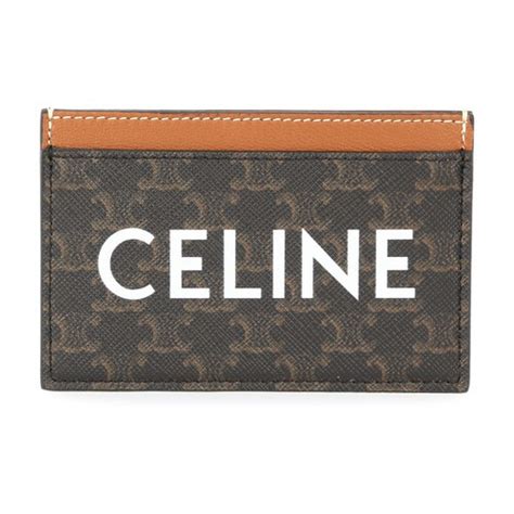 celine triomphe canvas cards.